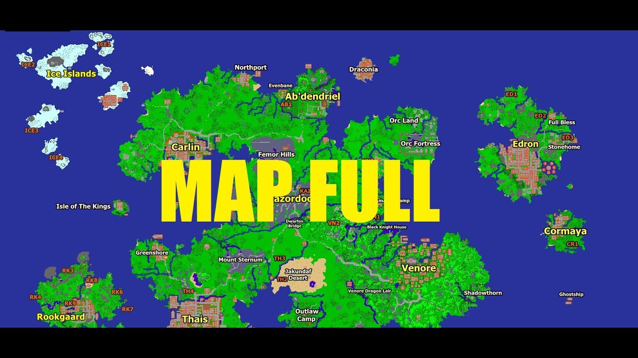 full tibia map download
